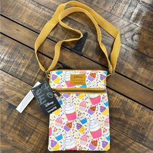 Loungefly Disney Cupcake Crossbody Bag - Multicolor and Yellow